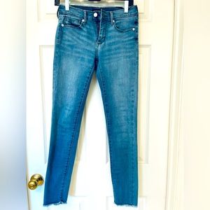 Banana Republic high rise skinny jeans, size 25